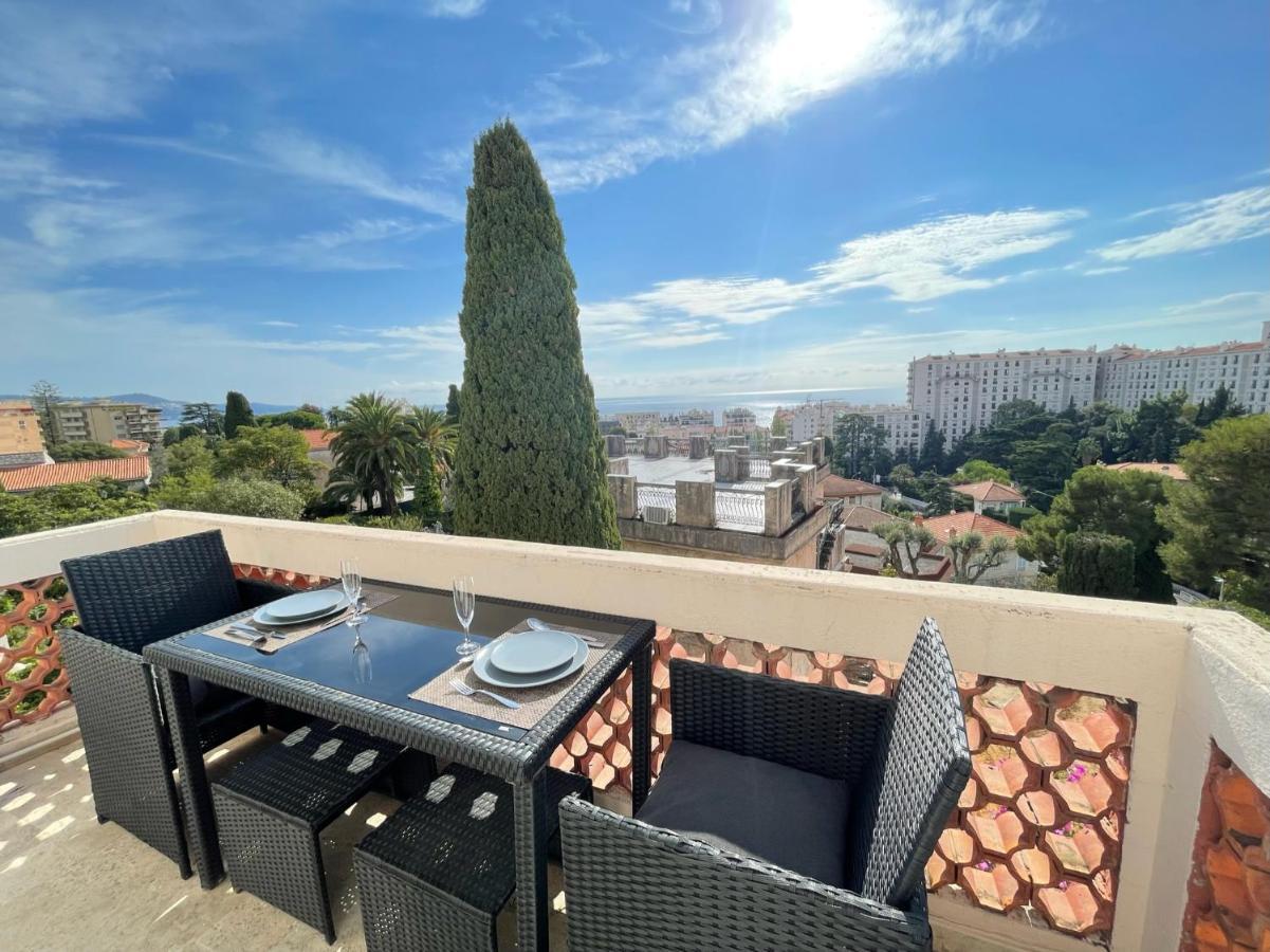 Nice Renting - Cambrai - Luxurious Sea View Terrasse - King Bed - Parking - Ac - Fully Equipped Eksteriør bilde