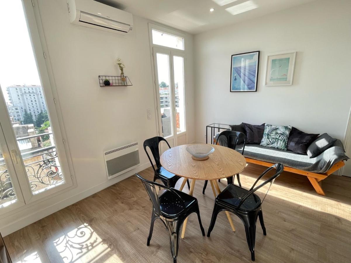 Nice Renting - Cambrai - Luxurious Sea View Terrasse - King Bed - Parking - Ac - Fully Equipped Eksteriør bilde